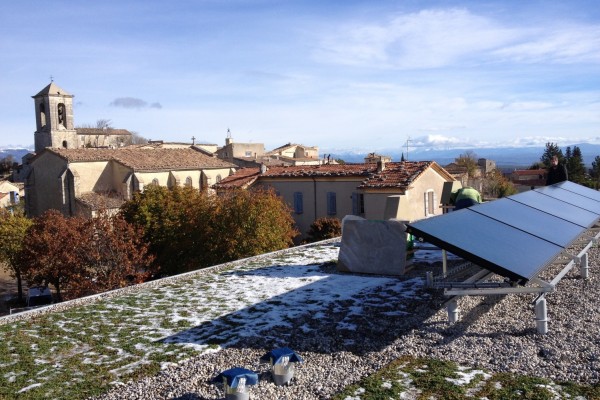 panneaux solaires vachères