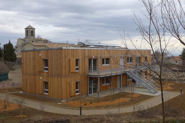 Inauguration logement Foncière Chênelet à Vachères (04)