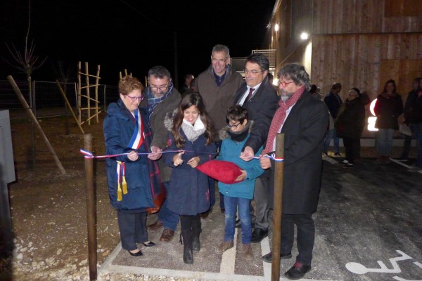 inauguration des logements sociaux Foncière Chênelet à Soye-en-Septaine