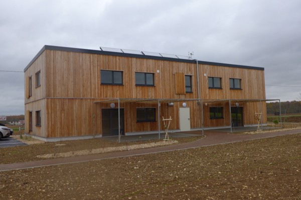 Bâtiment terminé Soye-en-Septaine, vue de face