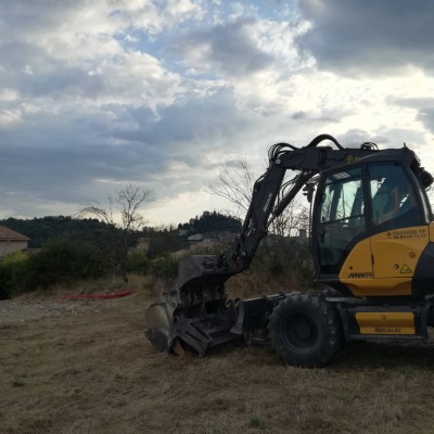 Forcalquier Débroussaillage - dévoiement