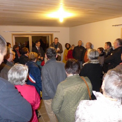 inauguration des logements sociaux Foncière Chênelet à Soye-en-Septaine