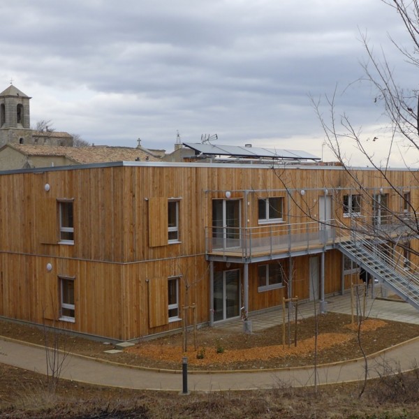 Inauguration logement Foncière Chênelet à Vachères (04)