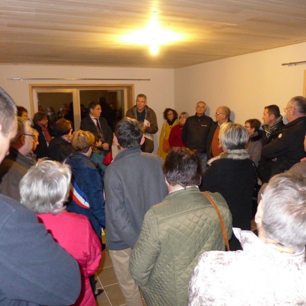 inauguration des logements sociaux Foncière Chênelet à Soye-en-Septaine