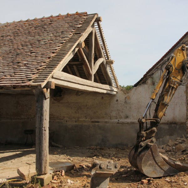 Sancoins démolition